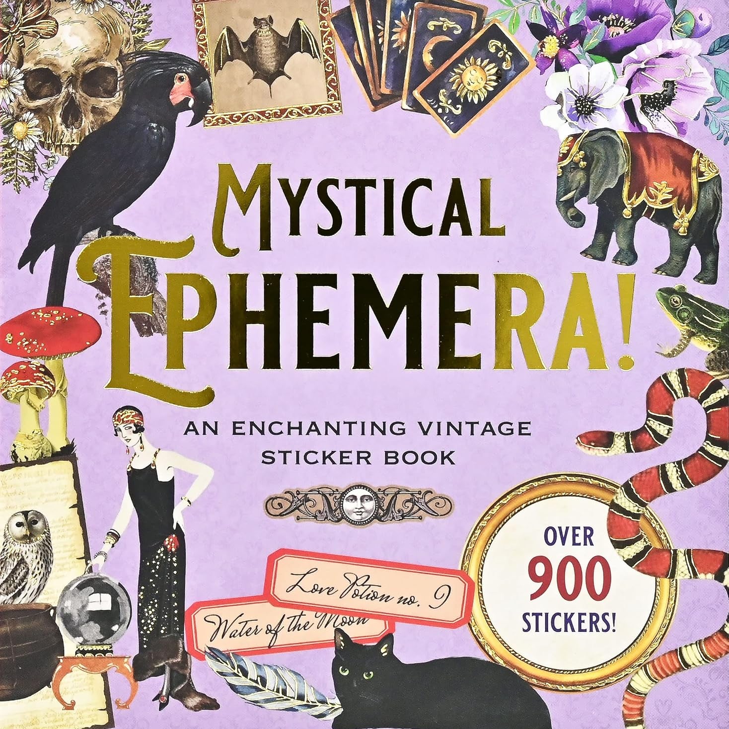 Mystical Ephemera Sticker Book by Peter Pauper Press 9781441340481