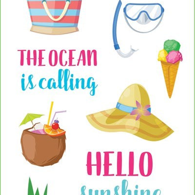 Beach Stickers 9781441340603