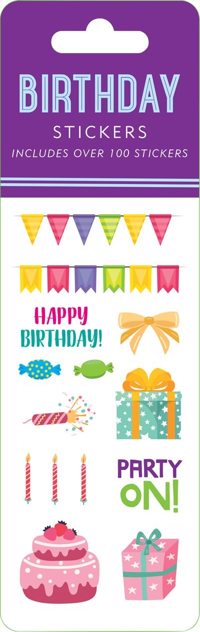 Birthday Stickers 9781441340627