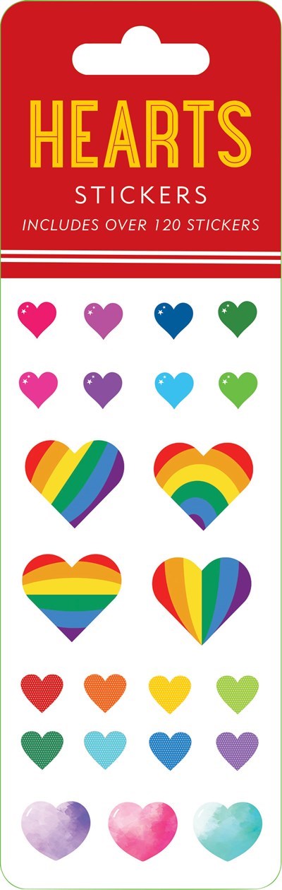 Hearts Stickers 9781441340702