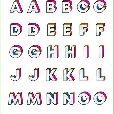 Letters & Numbers Stickers 9781441340726