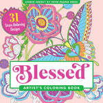 Studio Series Blessed Artist's Coloring Book by Peter Pauper Press 9781441340849