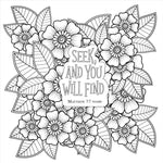 Studio Series Blessed Artist's Coloring Book by Peter Pauper Press 9781441340849_1