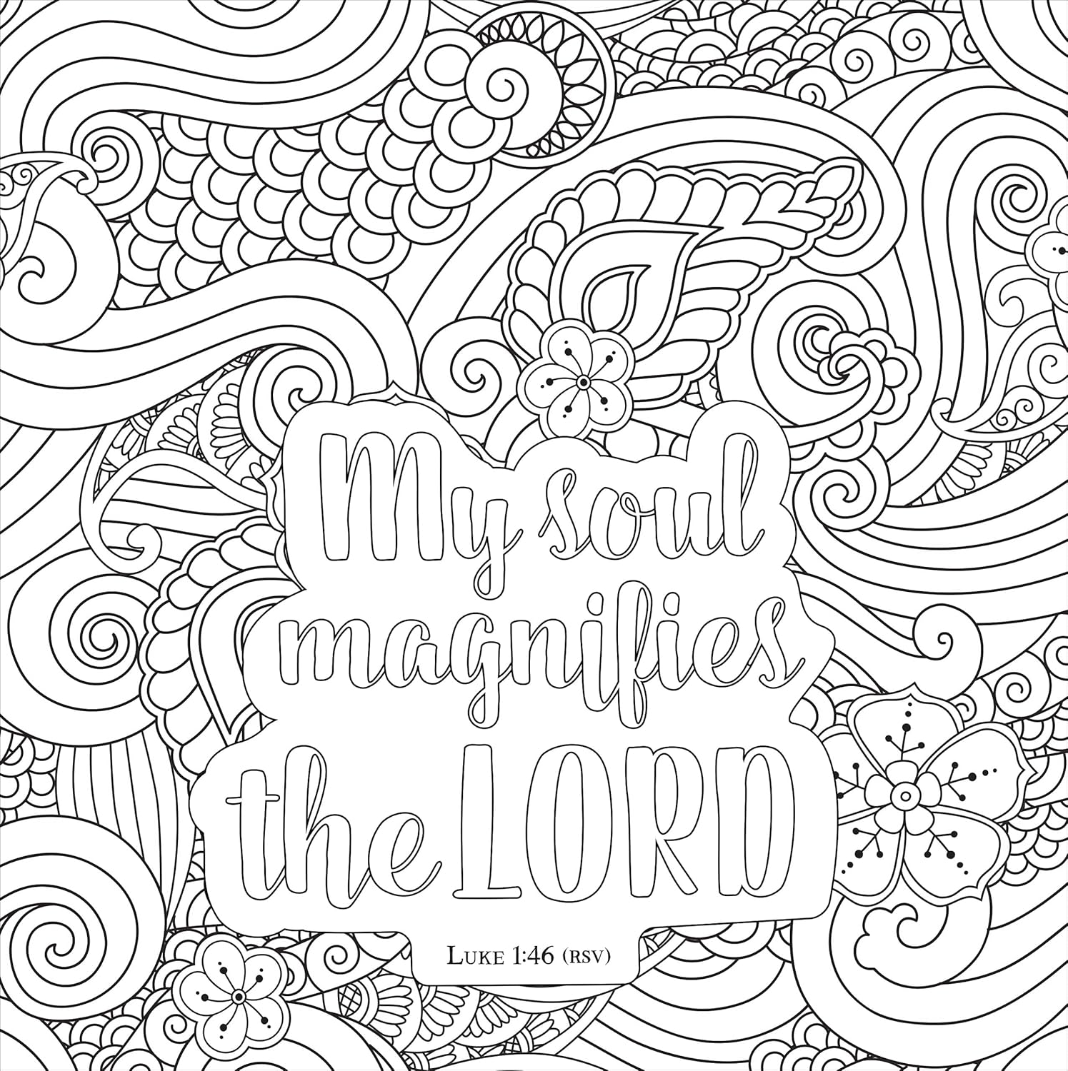 Studio Series Blessed Artist's Coloring Book by Peter Pauper Press 9781441340849_3