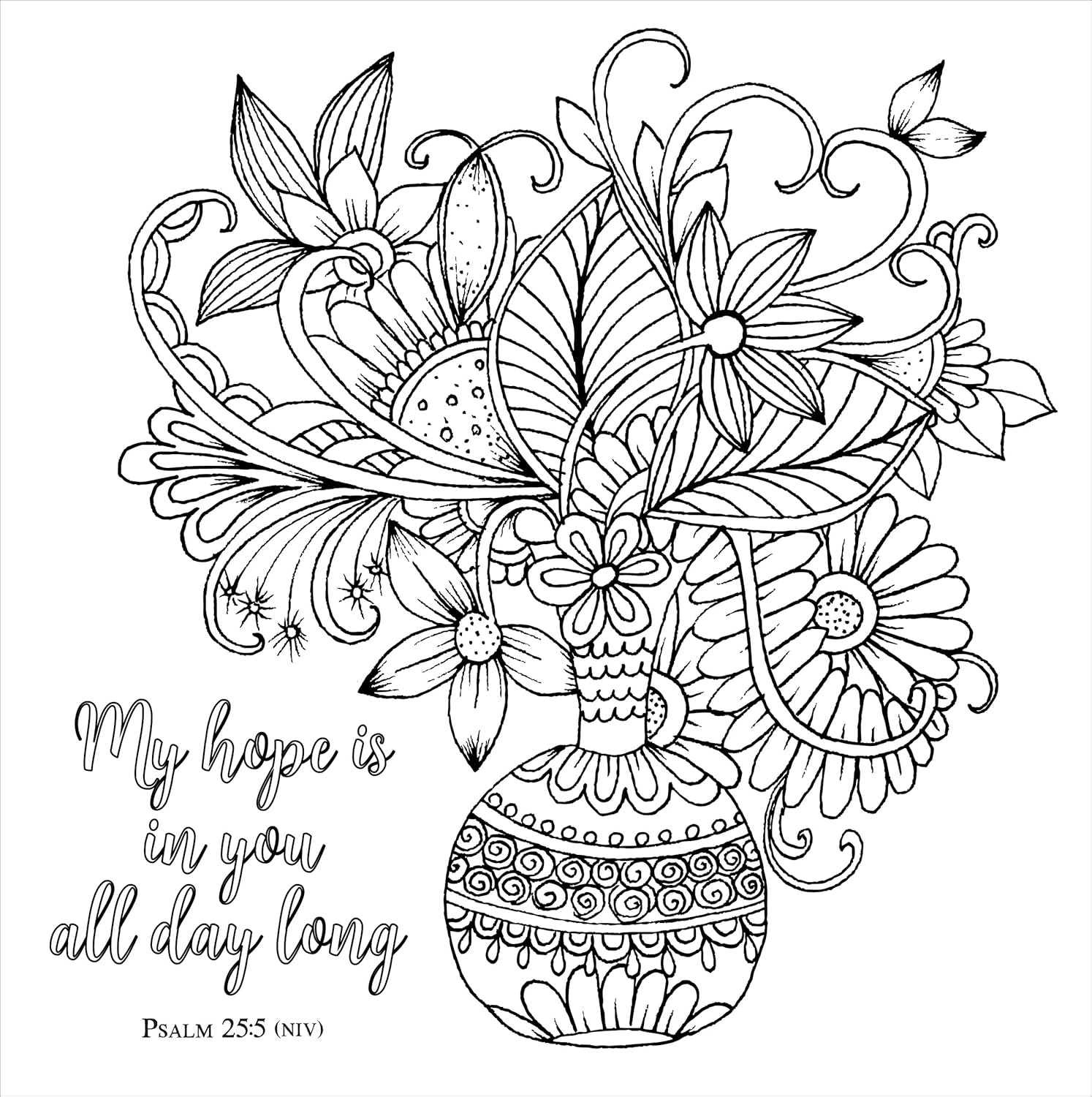 Studio Series Blessed Artist's Coloring Book by Peter Pauper Press 9781441340849_4