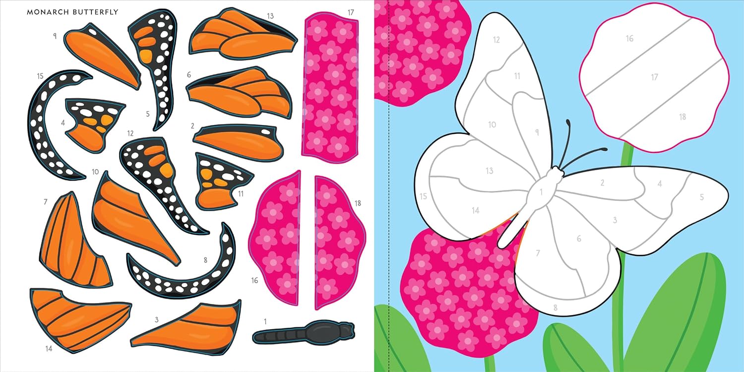 My First Color-By-Sticker Butterflies & Bugs by Peter Pauper Press 9781441341280_2