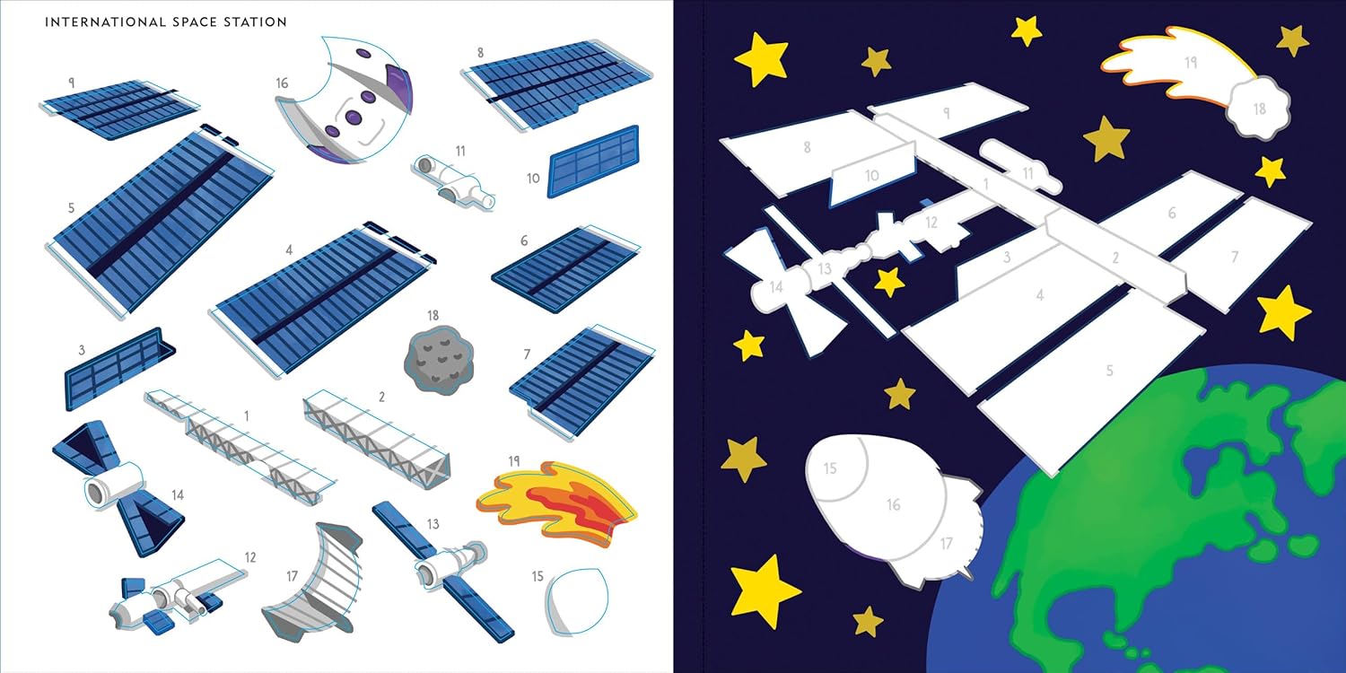 My First Color-By-Sticker Outer Space by Peter Pauper Press 9781441341297_3