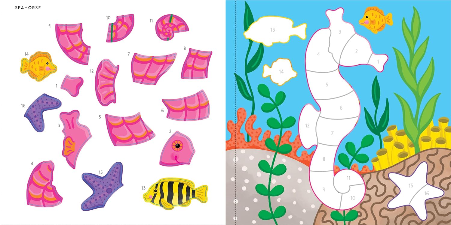 My First Color-By-Sticker Under The Sea by Peter Pauper Press 9781441341303_3