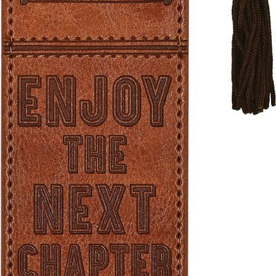 ENJOY THE NEXT CHAPTER Artisan Bookmark 9781441341334