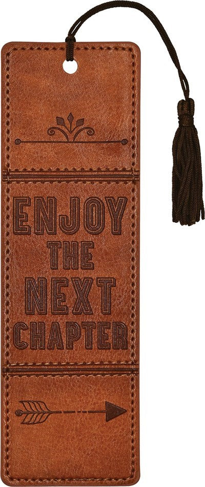 ENJOY THE NEXT CHAPTER Artisan Bookmark 9781441341334