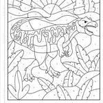 Dinosaurs Color-By-Number! by Peter Pauper Press 9781441341563_1