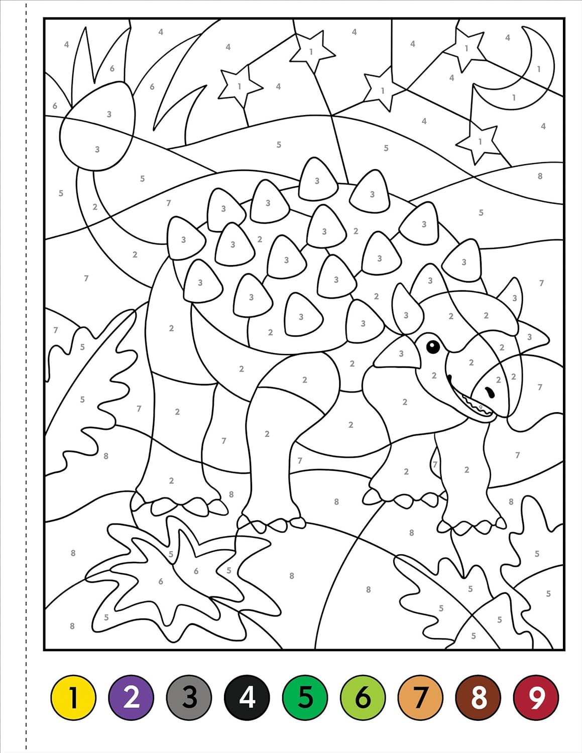 Dinosaurs Color-By-Number! by Peter Pauper Press 9781441341563_2