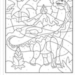 Dinosaurs Color-By-Number! by Peter Pauper Press 9781441341563_4
