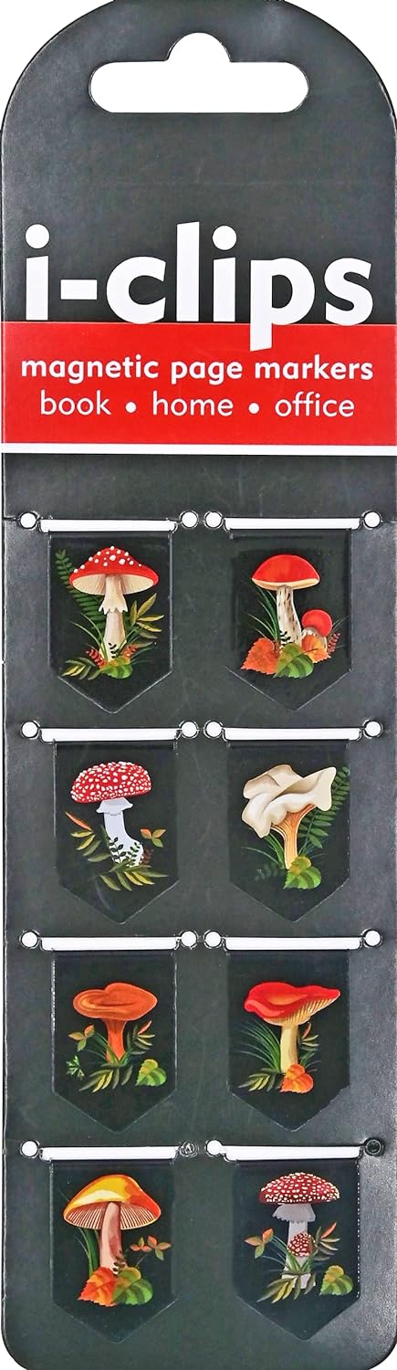 Mushrooms I-Clips by Peter Pauper Press 9781441341624