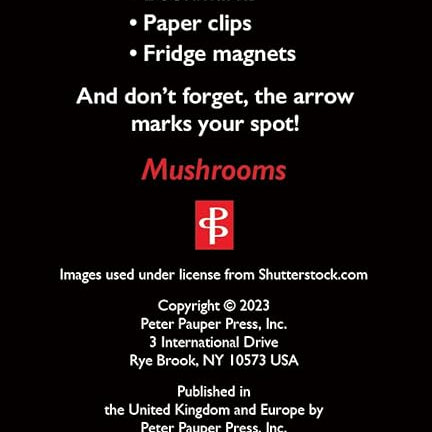 Mushrooms I-Clips by Peter Pauper Press 9781441341624_1