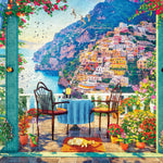 Positano Balcony 1000 Piece Jigsaw Puzzle - Peter Pauper Press 9781441342034_1