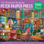 The Wonderful Bookshop 500 Piece Puzzle - Peter Pauper Press 9781441342041