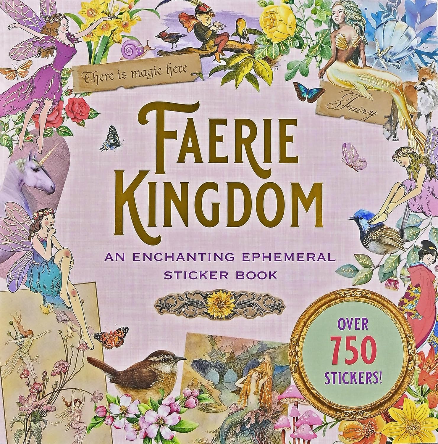 Faerie Kingdom Sticker Book by Peter Pauper Press, Inc. 9781441342065