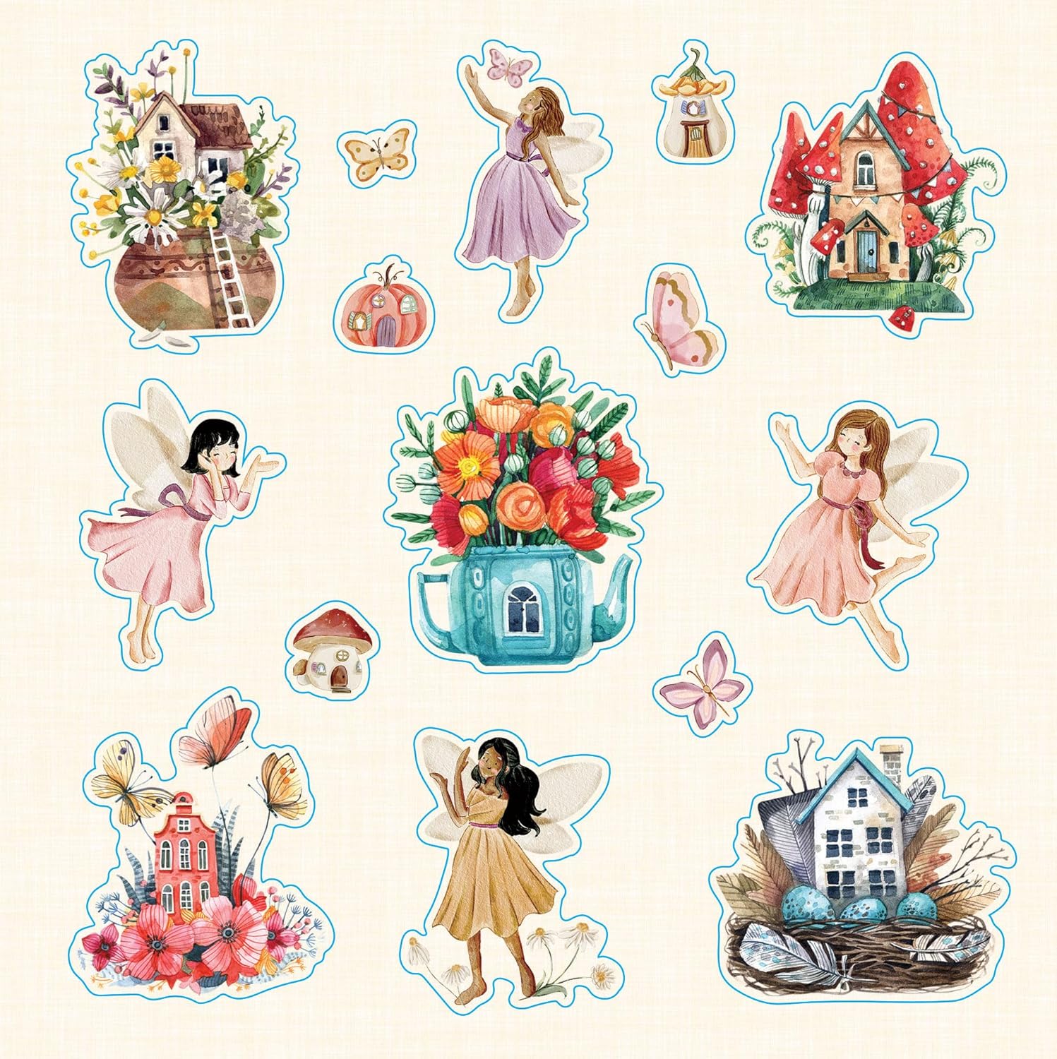 Faerie Kingdom Sticker Book by Peter Pauper Press, Inc. 9781441342065_2