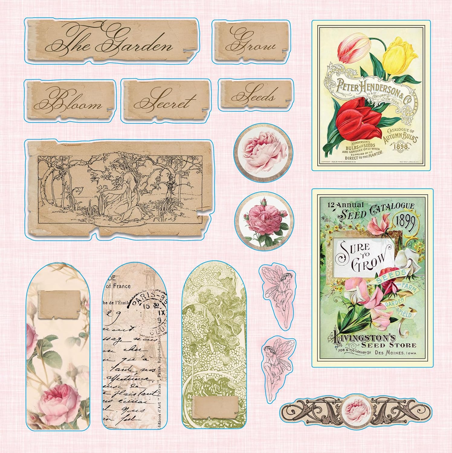Faerie Kingdom Sticker Book by Peter Pauper Press, Inc. 9781441342065_3