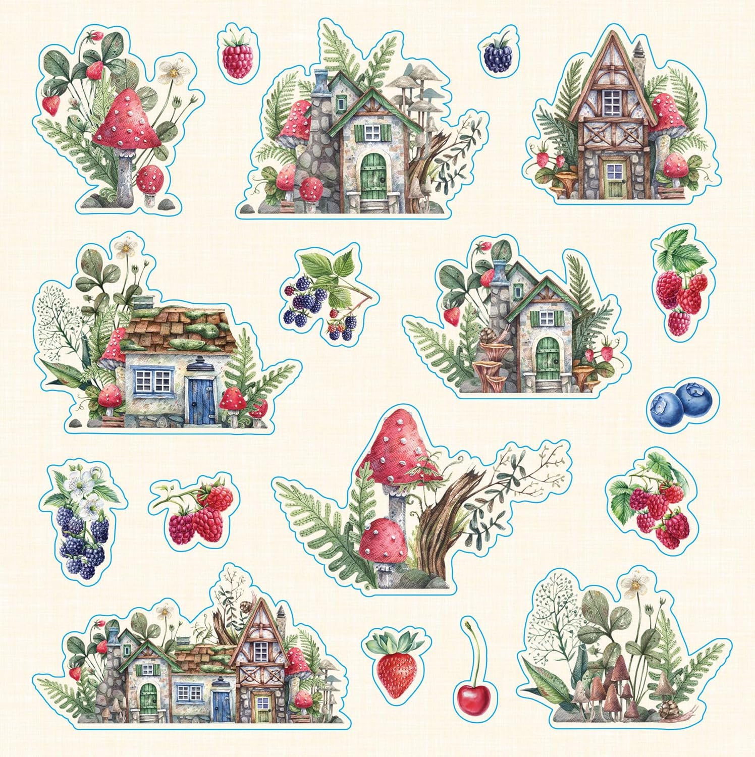 Faerie Kingdom Sticker Book by Peter Pauper Press, Inc. 9781441342065_4
