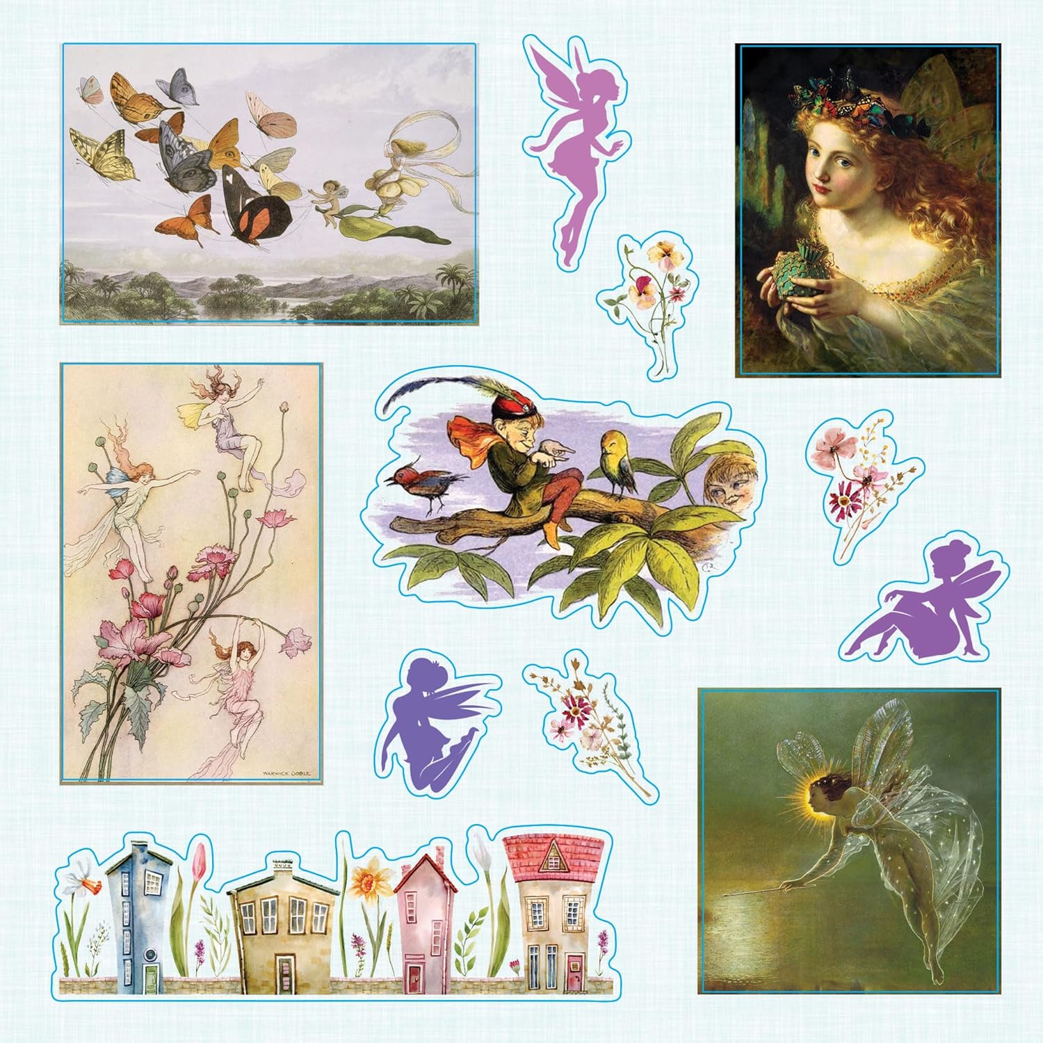 Faerie Kingdom Sticker Book by Peter Pauper Press, Inc. 9781441342065_6