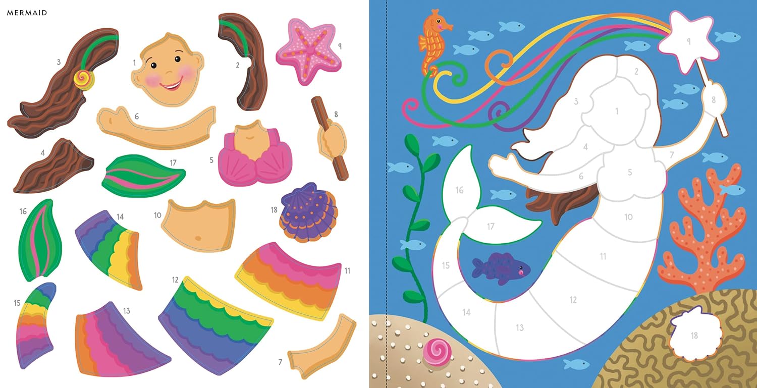 My First Color-By-Sticker Rainbow Magic by Peter Pauper Press 9781441342218_2