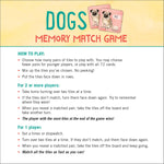 Dogs Memory Match Game (Set Of 72 Cards) - Peter Pauper Press 9781441342232_3