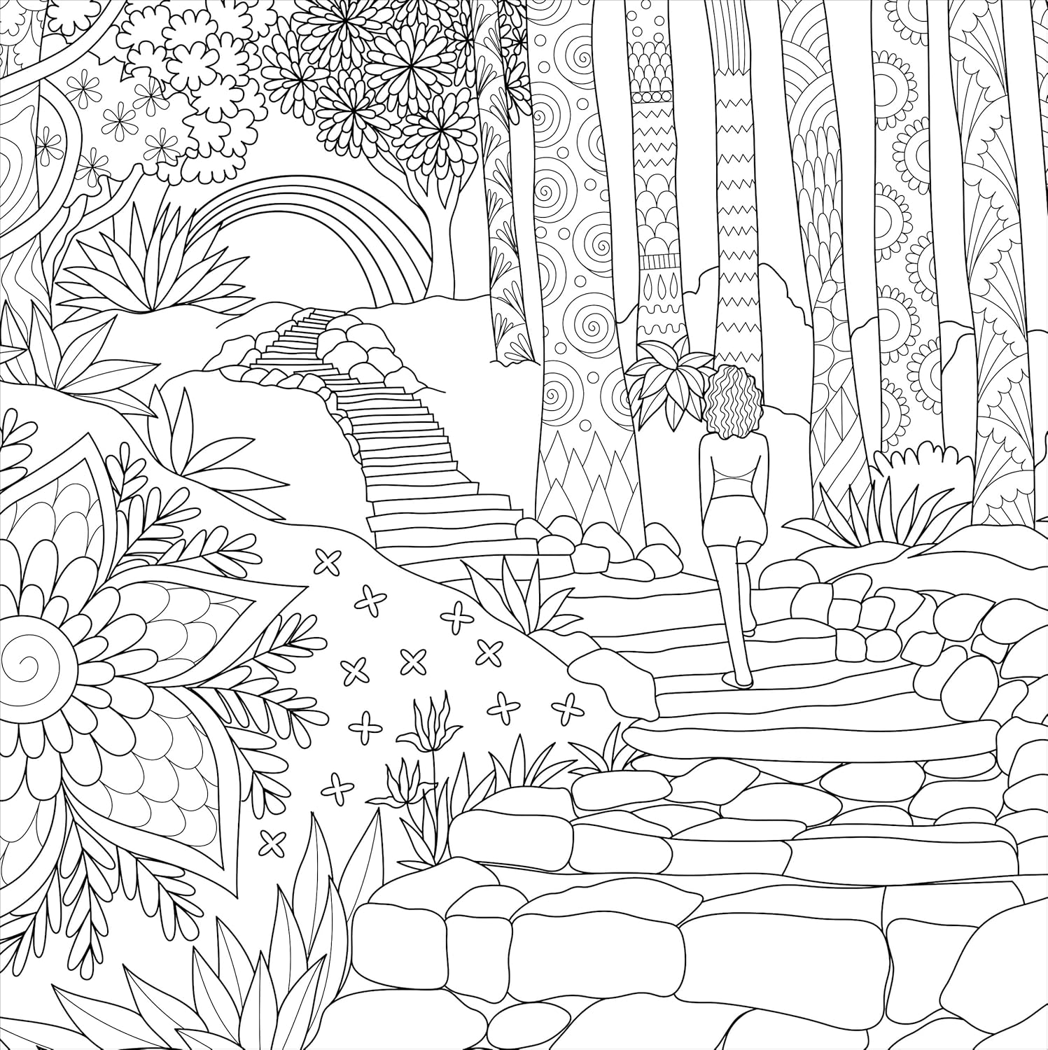 Boho Dreams Adult Coloring Book by Peter Pauper Press, Inc. 9781441342249_2