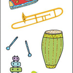 Music Sticker Set - Peter Pauper Press, Inc. 9781441342270_6