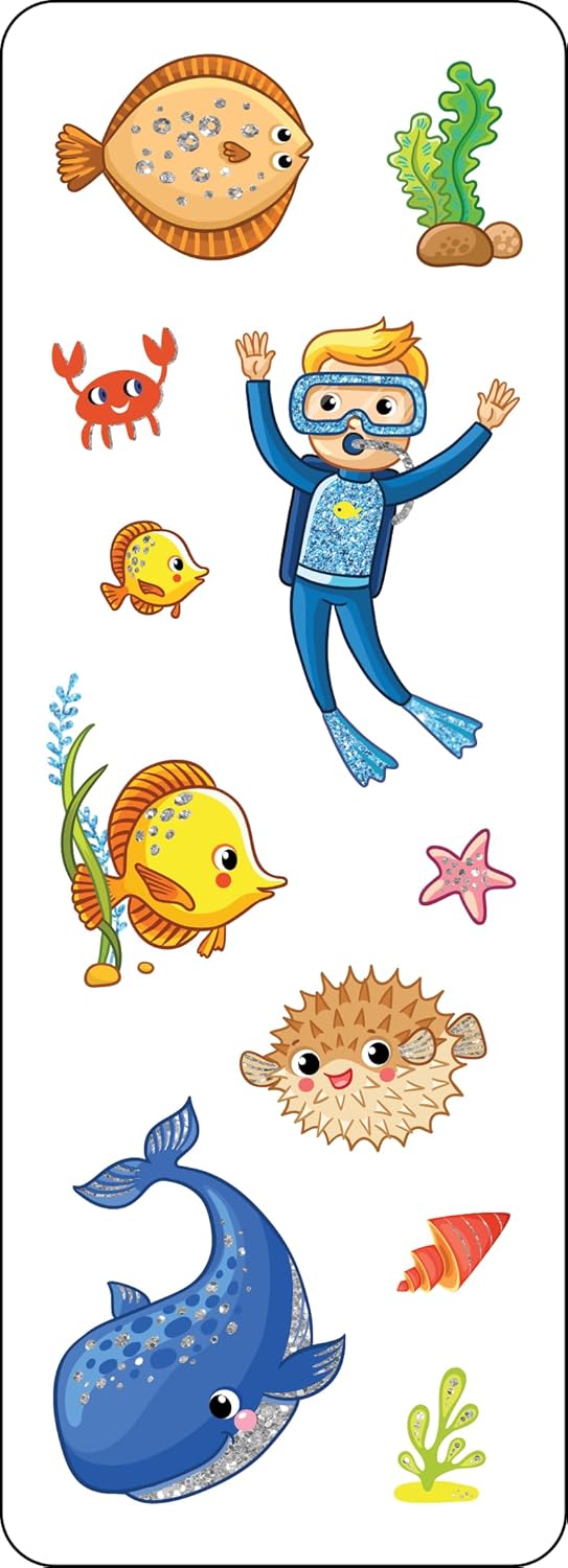 Under The Sea Sticker Set - Peter Pauper Press, Inc. 9781441342287_6