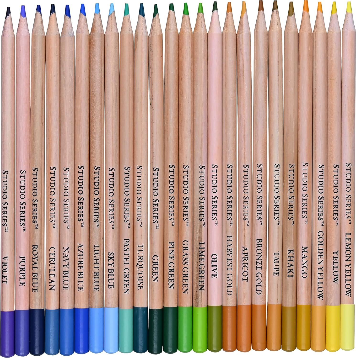 Studio Series 48 Colored Pencils Set - Peter Pauper Press 9781441342300_3