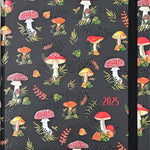 2025 Mushrooms Weekly Planner (16 Months, Sept 2024 To Dec 2025) - Peter Pauper 9781441342799