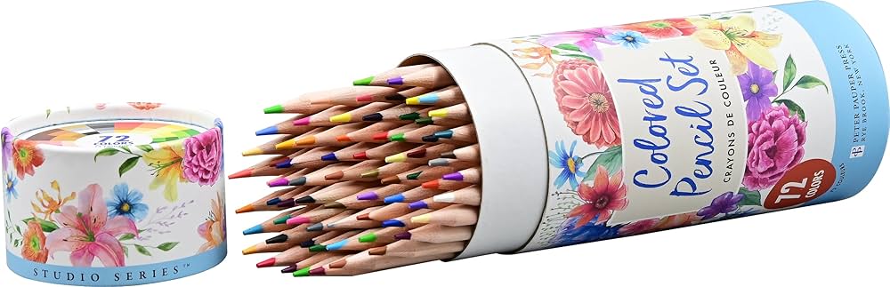 Studio Series 72 Colored Pencil Set - Peter Pauper Press 9781441343000