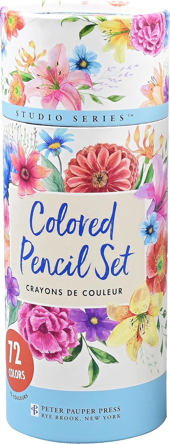 Studio Series 72 Colored Pencil Set - Peter Pauper Press 9781441343000_1