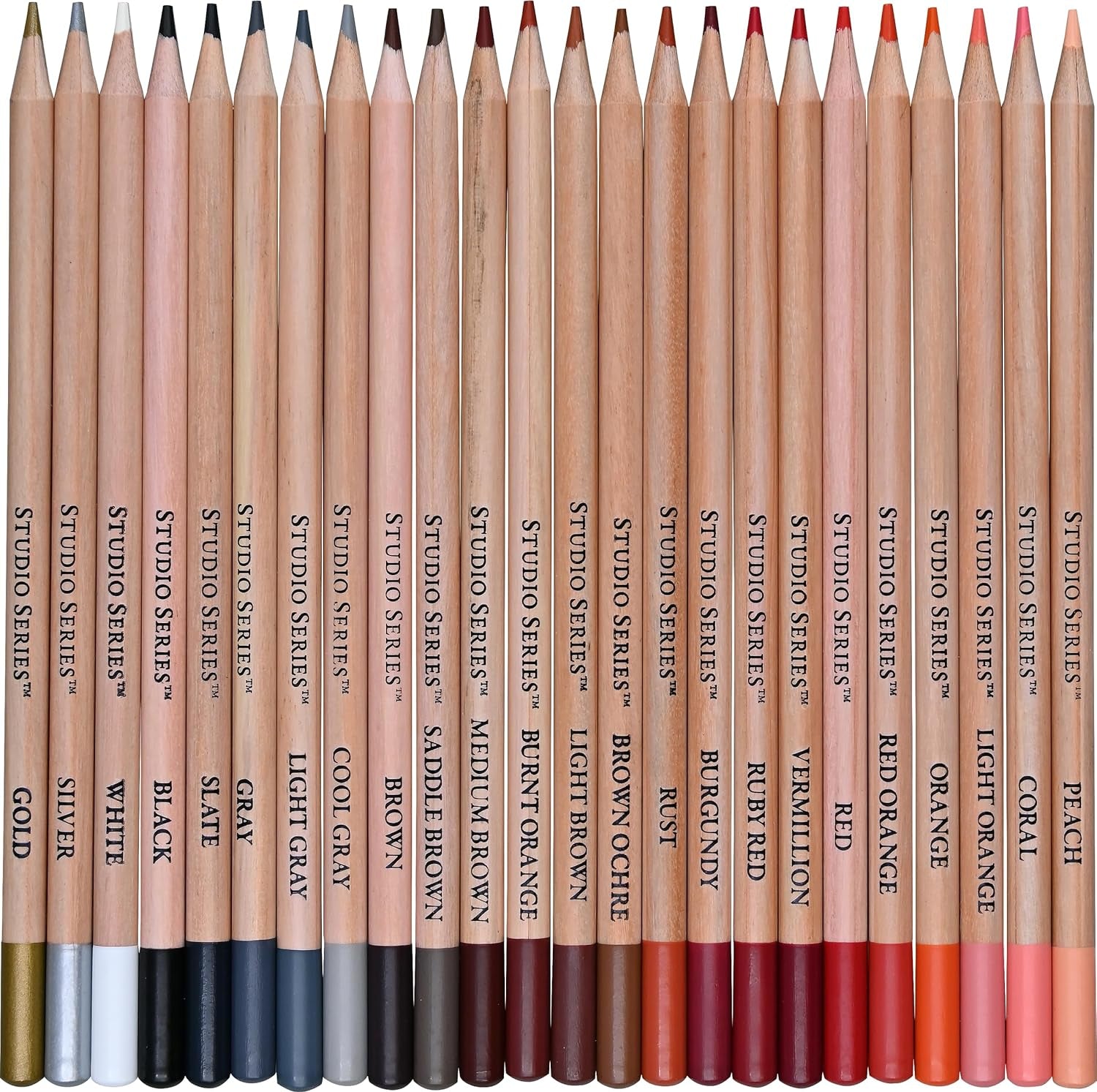 Studio Series 72 Colored Pencil Set - Peter Pauper Press 9781441343000_4