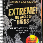 Scratch & Sketch Extreme! The World: An Art Activity Book by Peter Pauper Press 9781441343642
