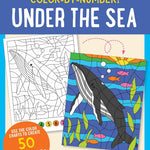 Under The Sea Color-By-Number! by Peter Pauper Press 9781441343697