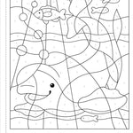 Under The Sea Color-By-Number! by Peter Pauper Press 9781441343697_2