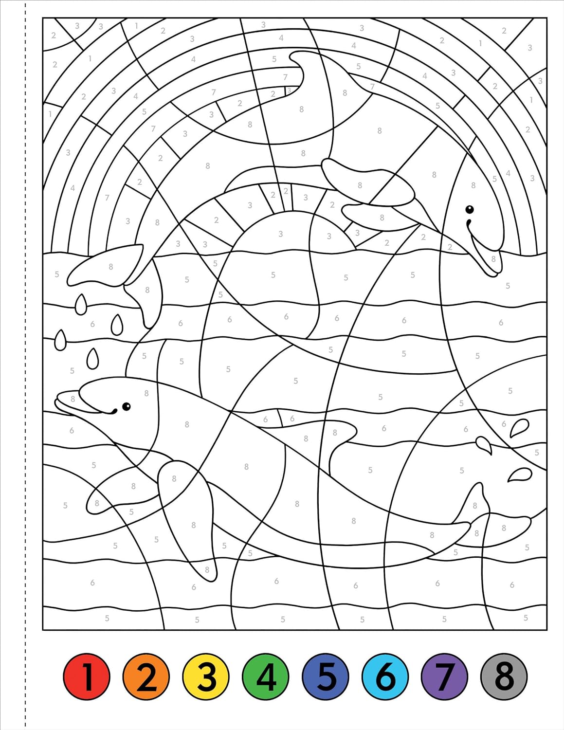 Under The Sea Color-By-Number! by Peter Pauper Press 9781441343697_3
