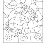 Unicorns Color-By-Number! by Peter Pauper Press 9781441343703_2