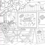 Autumn Dreams Adult Coloring Book by Peter Pauper Press, Inc. 9781441343710_1