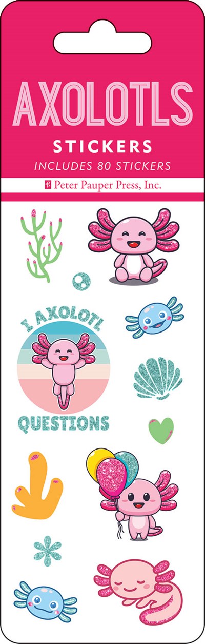 Axolotls Stickers 9781441343727