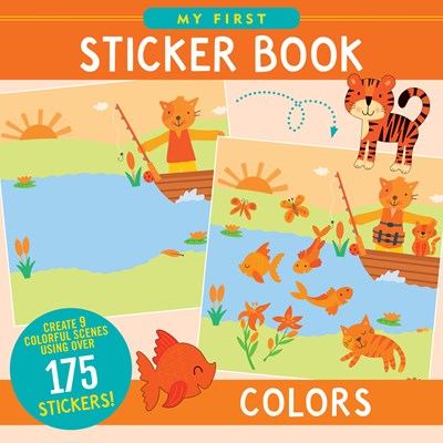 My First Colors Sticker Book by Peter Pauper Press 9781441343802