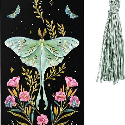 Luna Moth Beaded Bookmark 9781441343864
