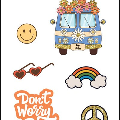 Good Vibes Stickers - Peter Pauper Press 9781441343871