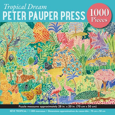 Tropical Dream 1000-Piece Jigsaw Puzzle - Peter Pauper Press, Inc. 9781441344212