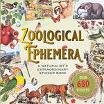 Zoological Ephemera Sticker Book by Peter Pauper Press 9781441344496