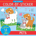 My First Color-By-Sticker Book Pets by Peter Pauper Press 9781441344557