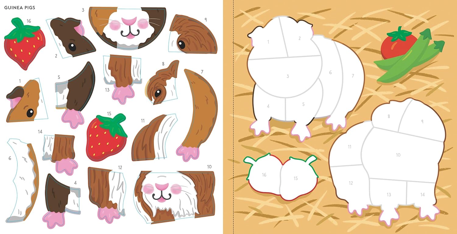 My First Color-By-Sticker Book Pets by Peter Pauper Press 9781441344557_5
